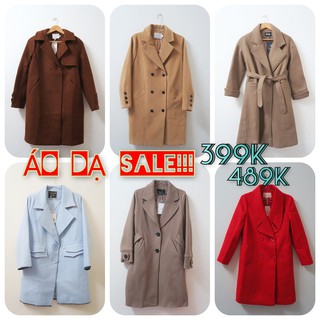 [SALE] Áo Khoác Dạ Dáng Dài (Hàng Có Sẵn)