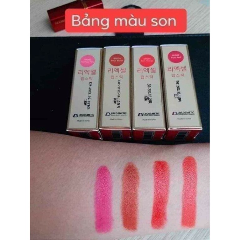 Son Môi  RB : Excell ^ Hàn QUốc không chì