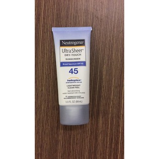 Kem chống nắng Neutrogena Ultra Sheer  Dry Touch Sunscreen SPF 45