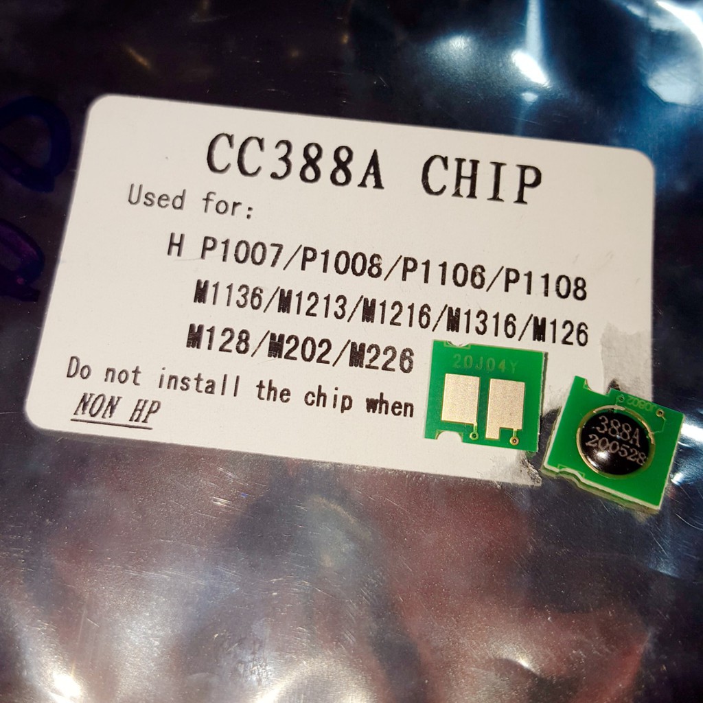 Bộ 3 con Chíp 388A cho máy Hp Cc388A Hp P1007 P1008 88a M126A