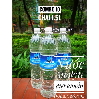 Nước A / dung dịch Anolyte combo 10 chai 1,5l