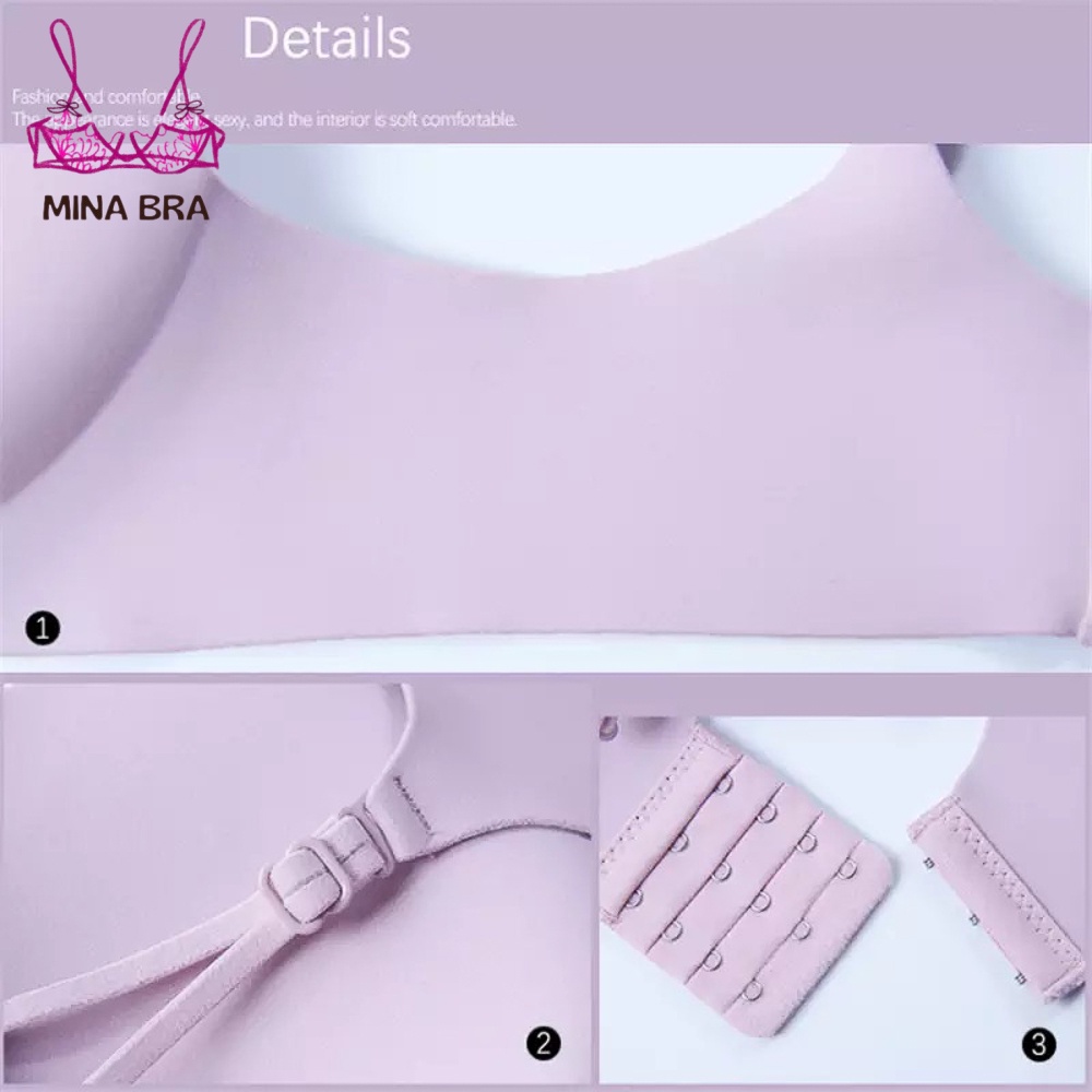 Áo Lót Đúc Su Siêu Nâng Đẩy Cao Cấp Thời Trang MINABRA Áo Ngực Không Gọng, Chuẩn Form SD07 | BigBuy360 - bigbuy360.vn