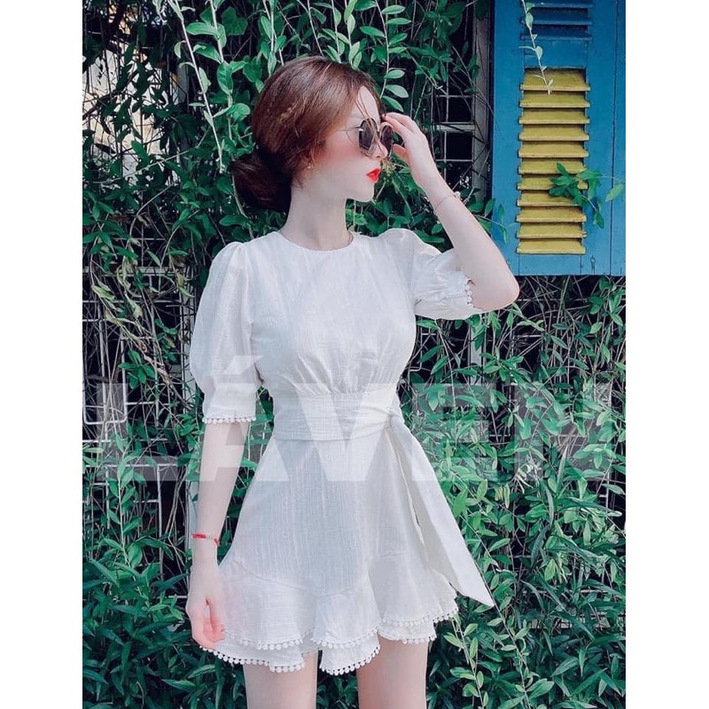 Đầm Ren Cao Cấp Có Quần Trong Hàng Đẹp