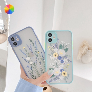 Ốp Điện Thoại Tpu Mềm Họa Tiết Hoa Độc Đáo Cho Iphone 11 Pro Max X Xs Max Xr Plus