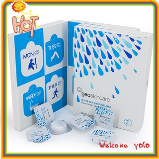 Yolo ❤   Set 7 Mặt nạ ngủ Geoskincare / New Zealand 5G dùng một lần dưỡng ẩm làm sạch