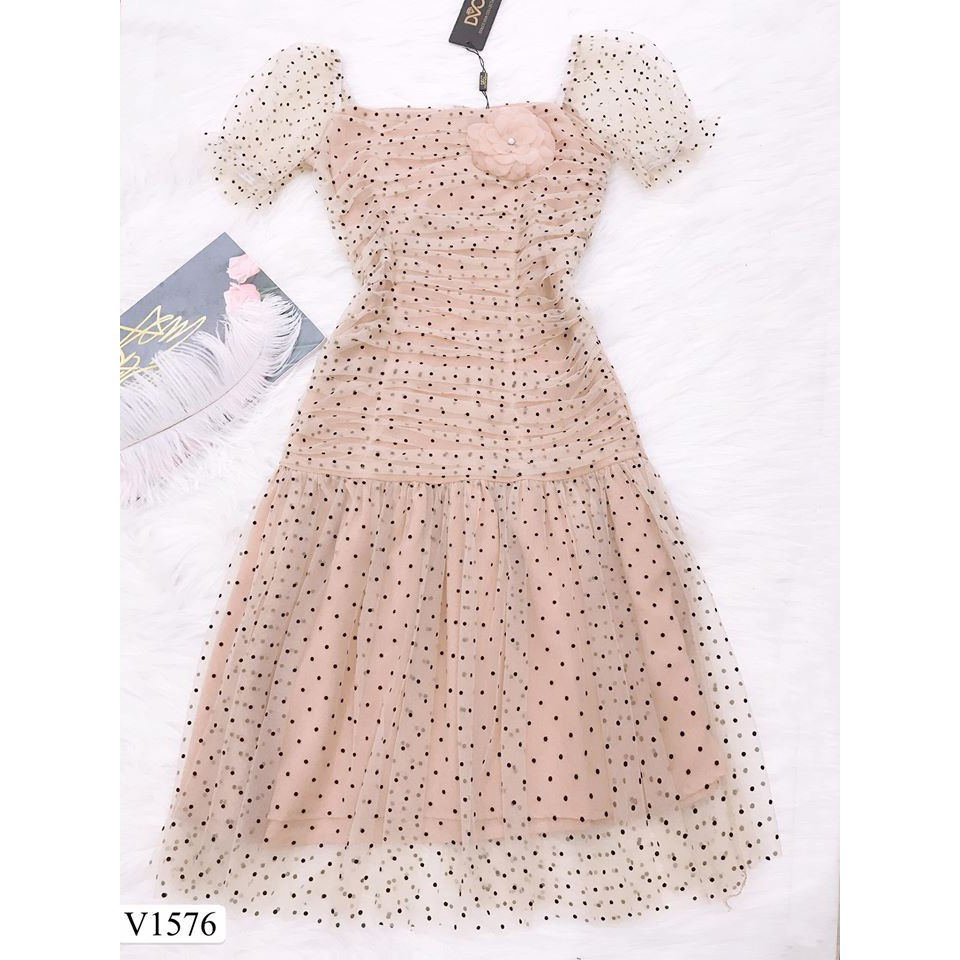 váy v1576 ĐẸP HP DVC ( Ảnh mẫu và ảnh trải sàn do shop tự chụp ) 👗 * ྇ ྇