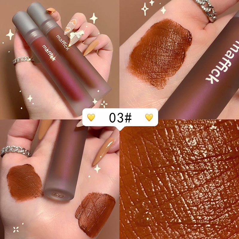 [Hàng mới về] Son Môi Lì MAFFICK Không Dính Cốc Không Phai Màu Không Dễ Bị Khô | BigBuy360 - bigbuy360.vn