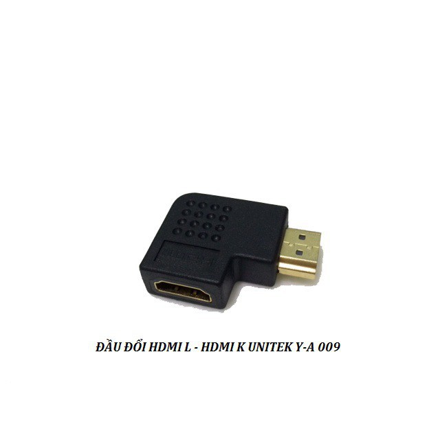 [Mã ELHACE giảm 4% đơn 300K] Đầu đổi HDMI(L) ra HDMI(K) Unitek YA 009