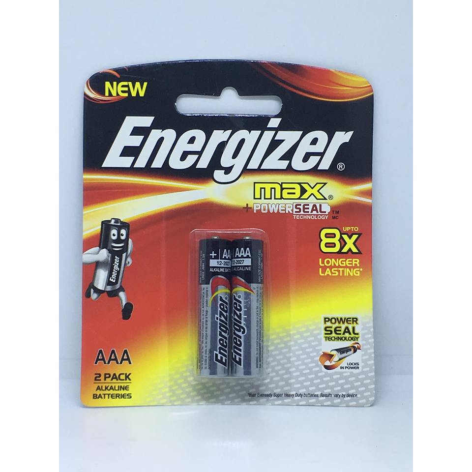 Pin AAA Energizer, Pin đũa Energizer vỉ 2 viên