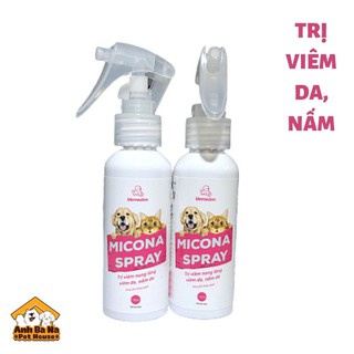 Xịt trị nấm thú cưng Micona 100ml