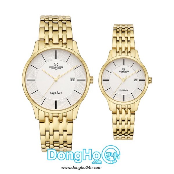 Đồng Hồ Nam Nữ Srwatch SG + SL 1073.1402TE Dây Kim Loại Nhiều Màu.