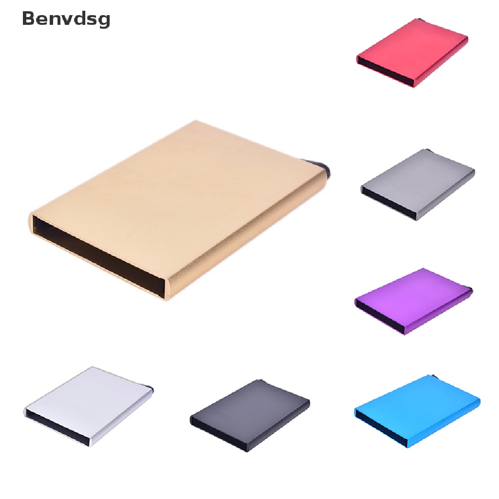 Ví Đựng Thẻ Tín Dụng Bằng Hợp Kim Nhôm Chống Thấm Nước