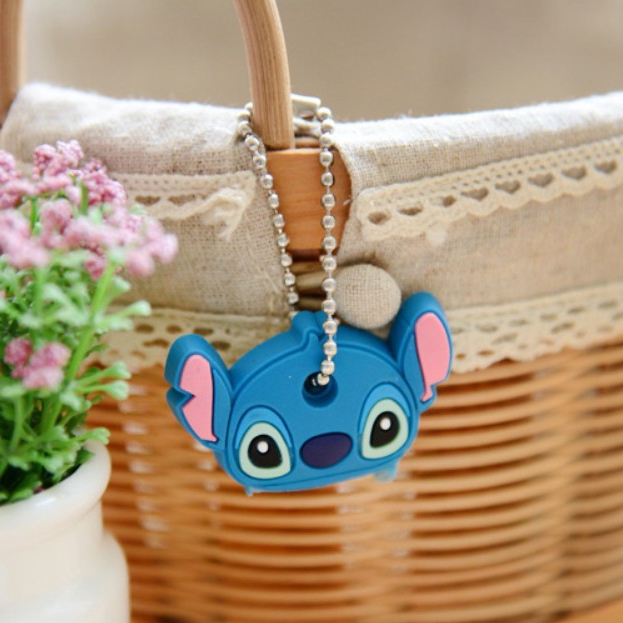 Vỏ silicon bảo vệ chìa khóa xe hơi hình động vật dễ thương