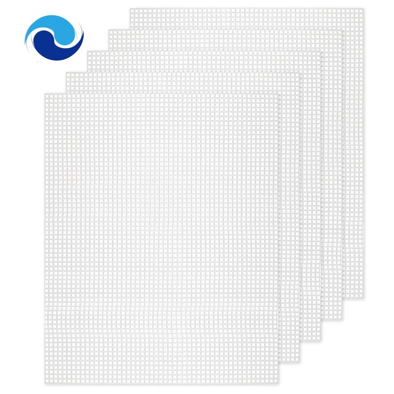 10PCS Mesh Plastic Canvas Sheets 19.6x13 Inch for Embroidery Crafting, Acrylic Yarn Crafting, Knit and Crochet Projects