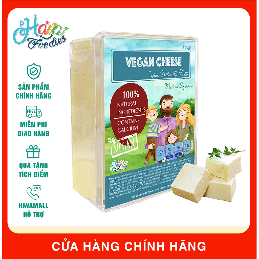 Phô Mai Thực Vật Thuần Chay Ammerlander Đức 150gr