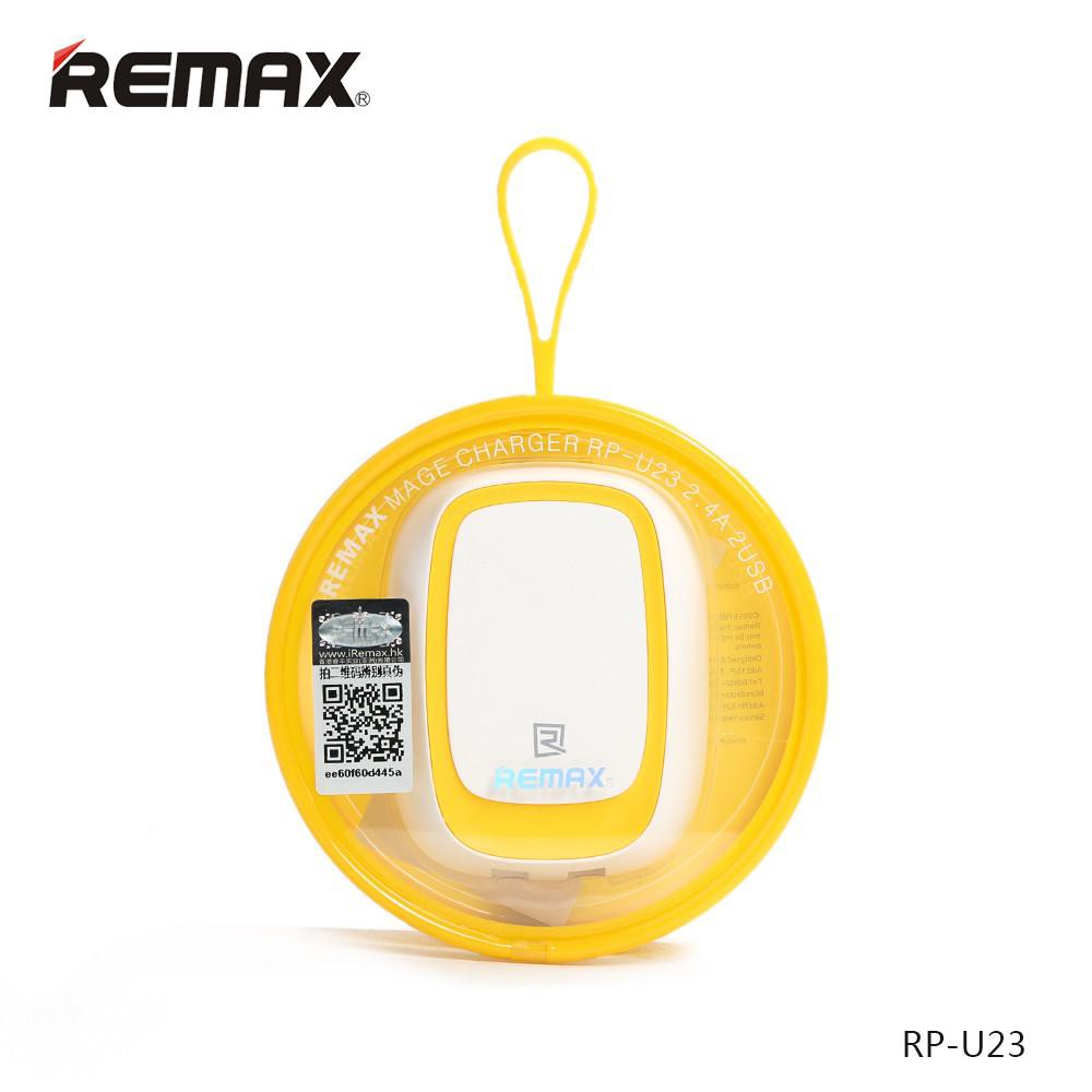 CỐC SẠC REMAX RP-U23 2 CỔNG USB