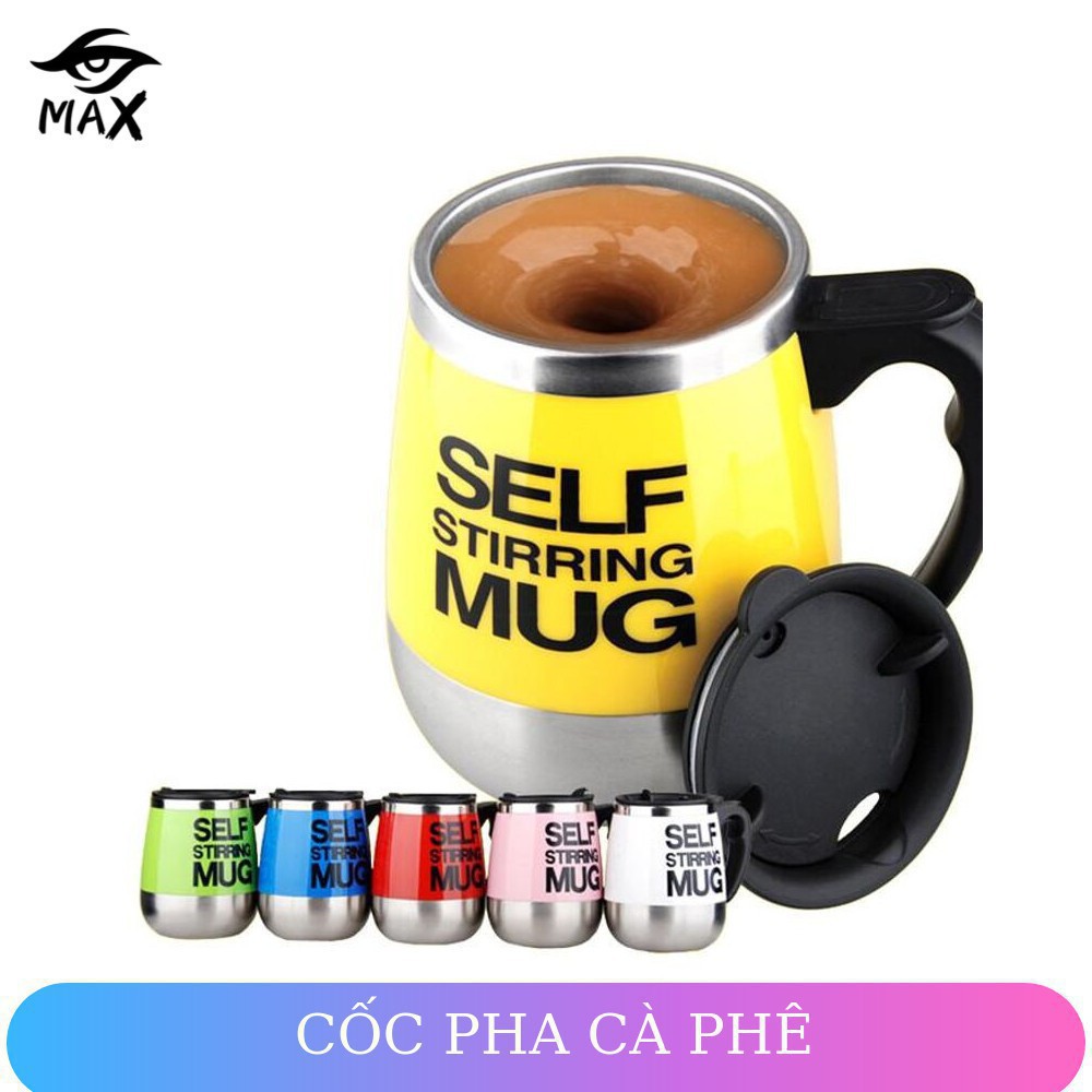 Cốc cafe tự khuấy mẫu mới 2019, cốc cafe nùn