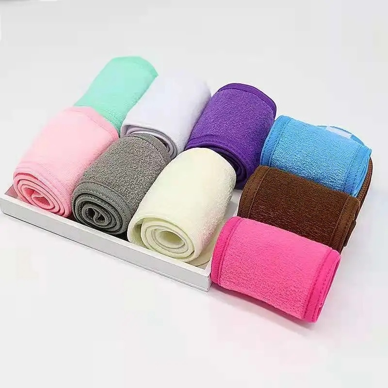 Băng Đô Rửa Mặt / Trang Điểm Bản Rộng Tùy Chỉnh Tiện Dụng Cho Nữ