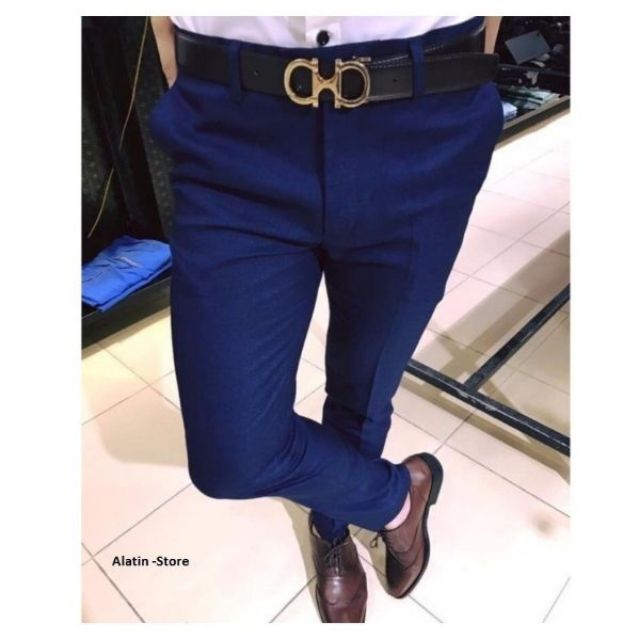 QUẦN ÂU NAM ĐẸP ỐNG CÔN DÁNG BODY, VẢI MỀM MỊN CHỐNG NHĂN -BQ450 | BigBuy360 - bigbuy360.vn