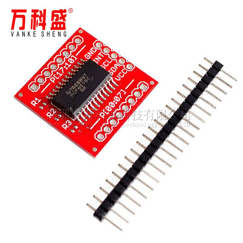 Bảng mở rộng cổng IO arduino Bảng mở rộng PCF8575 Điều khiển giao tiếp I2C 16 cổng IO