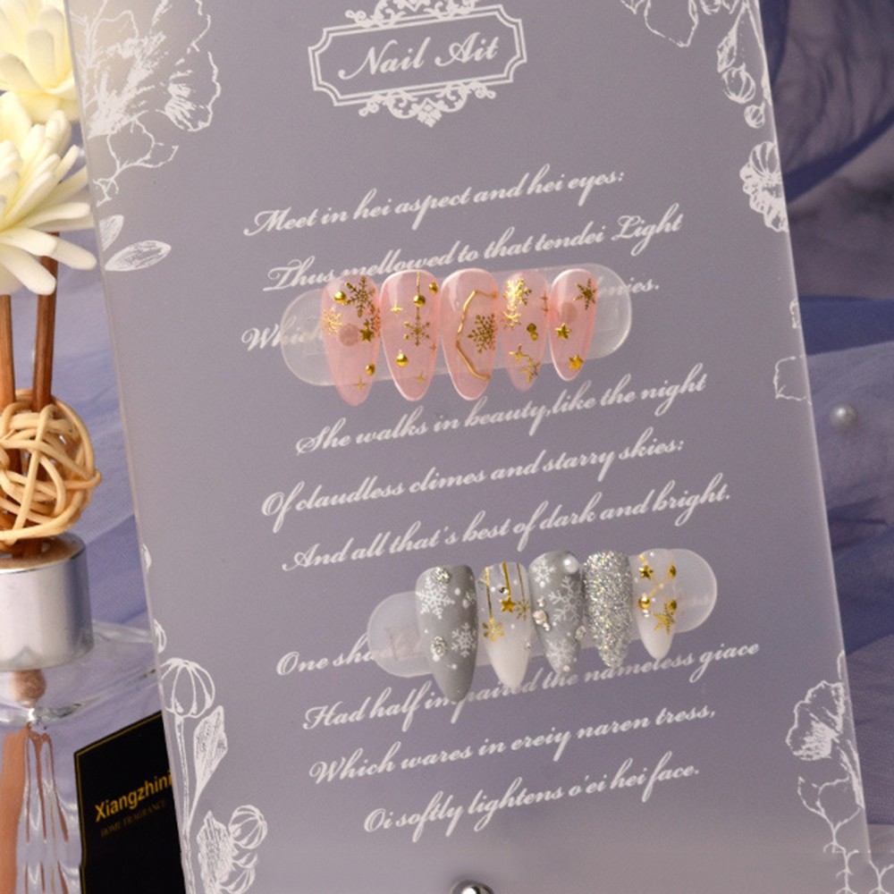 Khung Trưng Bày Móng Tay Nghệ Thuật Tiện Dụng Thời Trang