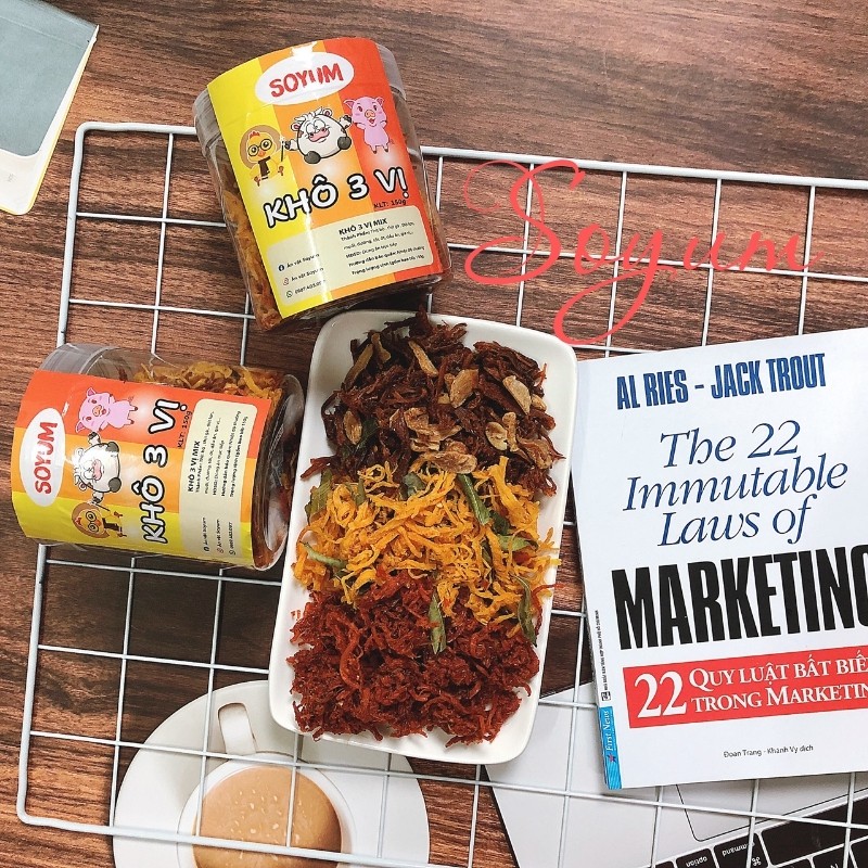 Khô gà lá chanh mix khô heo,khô bò hộp 150g, ăn vặt SoYum thơm ngon từng sợi | BigBuy360 - bigbuy360.vn