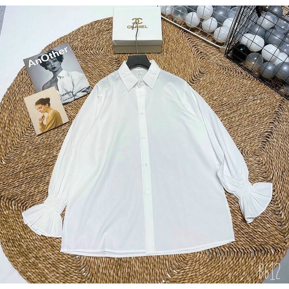 ÁO SƠ MI LỤA TRƠN VÀ BO CHUN