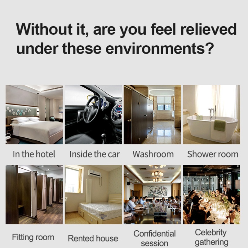 Thiết Bị Dò Tìm R35 Chống Gián Điệp Tích Hợp Ăng Ten Gọn Nhẹ