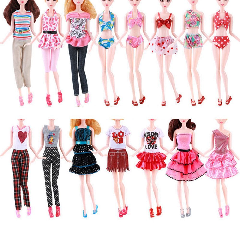 Đầm thời trang xinh xắn cho búp bê 30cm