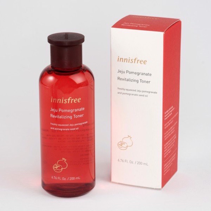 Toner Innisfree Lựu Đỏ Ngừa Lão Hoá - Dưỡng Sáng Da 200ml