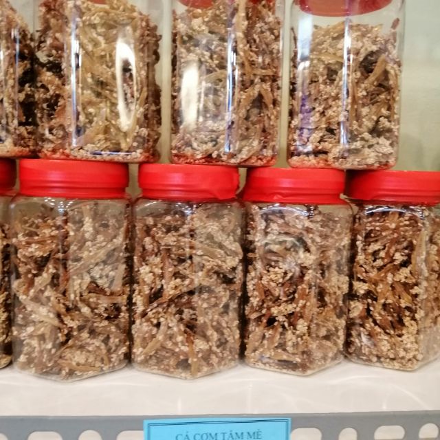 Cá cơm tẩm mè đà nẵng 200gr