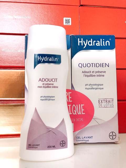 Dung dịch vệ sinh phụ nữ hàng ngày Hydralin Quotidien Apaisa Gel được các bác sĩ Pháp khuyên dùng