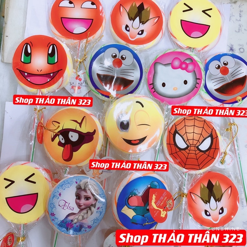 ❤️Kẹo Mút 7 Sắc Cầu Vòng - Giao Màu Ngẫu Nhiên