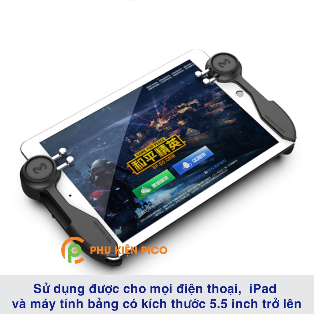 Tay cầm chơi game 6 ngón dành cho IPAD, Máy tính bảng chính hãng Memo Akpad6K - Phụ kiện chơi Game Mobile