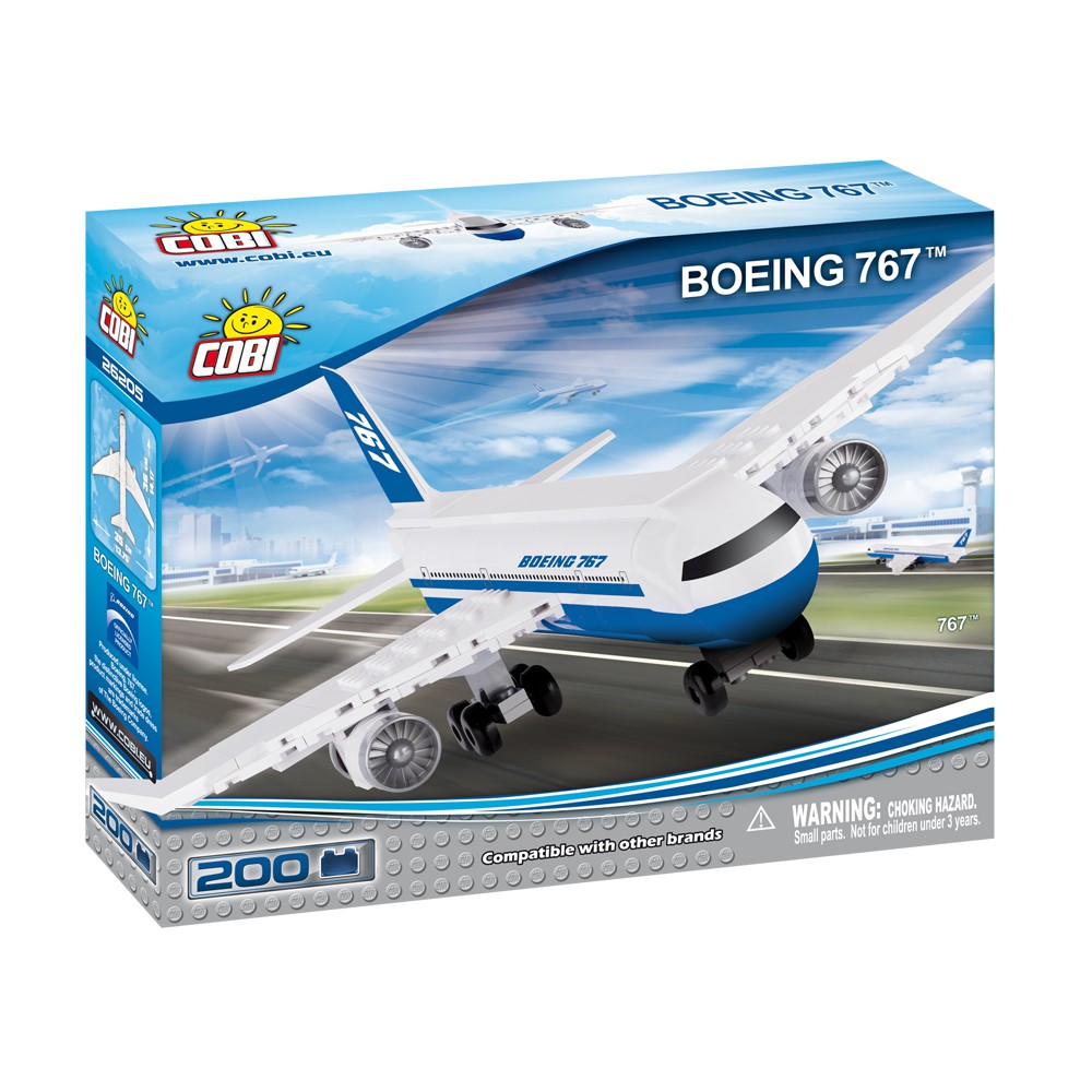 Đồ chơi lắp ráp Lego máy bay Boeing 767 COBI-26205