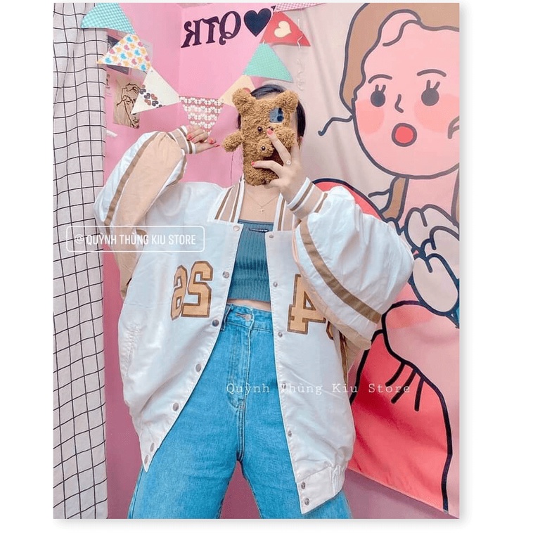 Áo Khoác Bomber Nữ Form Rộng In Số 5426 Mẫu Mới Cực Hot - NGỌC HÂN FASHION