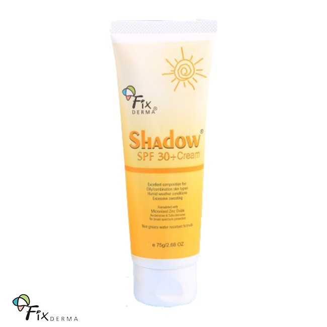 Gel chống nắng Fixderma Shadow SPF 30+ Cream (75g)