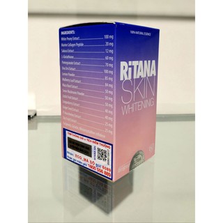RITANA - VIÊN UỐNG TRẮNG DA