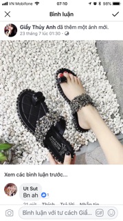 Dép xỏ ngón đá