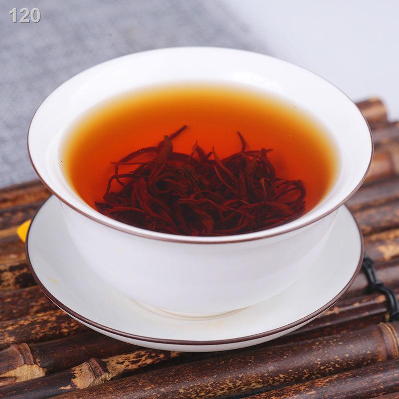 【bán chạy】[Gói khuyến mại] Yukui 2021 trà đen An Huy Qimen cao cấp chính hãng Qihong nguồn gốc ốc hương thơm