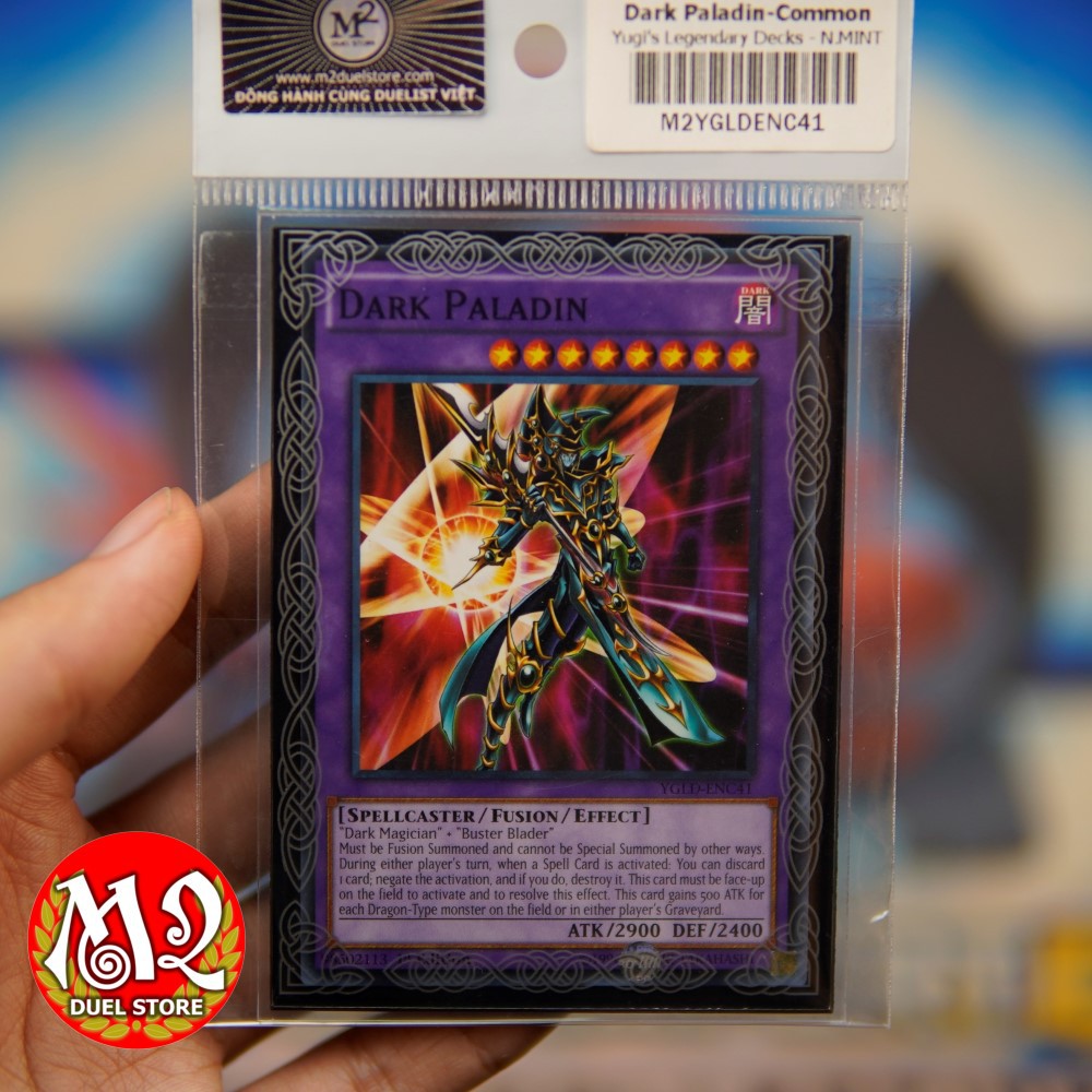 Lá bài yugioh Dark Paladin - Common -  Bảo quản M2SCCQ-LITE