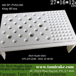Bàn Lỗ Để Hoa Fondant, Hoa Làm Bánh Trung Thu Hiện Đại - PVN1180