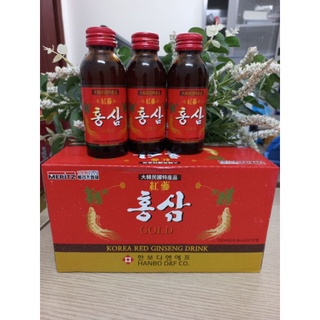 Nước hồng sâm Đông Trùng Hanbo. 10 chai × 100 ml / hộp