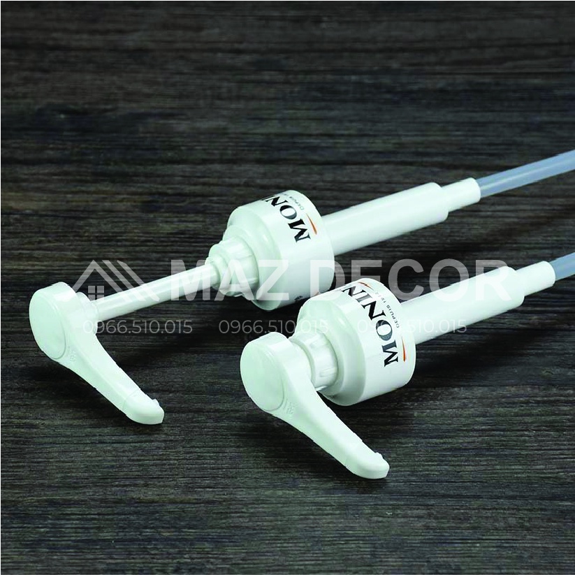 Giá sỉ tại xưởng Vòi bơm Siro Monin Pump Syrup Monin 10 ml đẹp giá rẻ dày dặn chuẩn dung tích 1 lần bơm