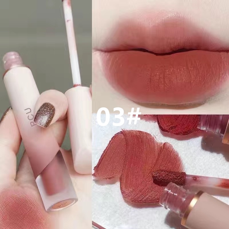 Son Môi Luckgo Cho Màu Nhung Lì Lâu Trôi Kháng Nước Mềm Mại Hiệu