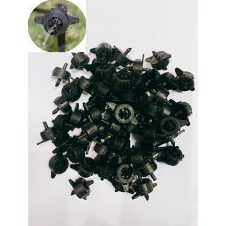 50 đầu tưới nhỏ giọt bù áp 8lít  màu đen tưới gốc