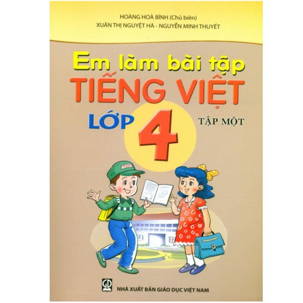 Sách - Em làm bài tập tiếng việt 4 tập 1