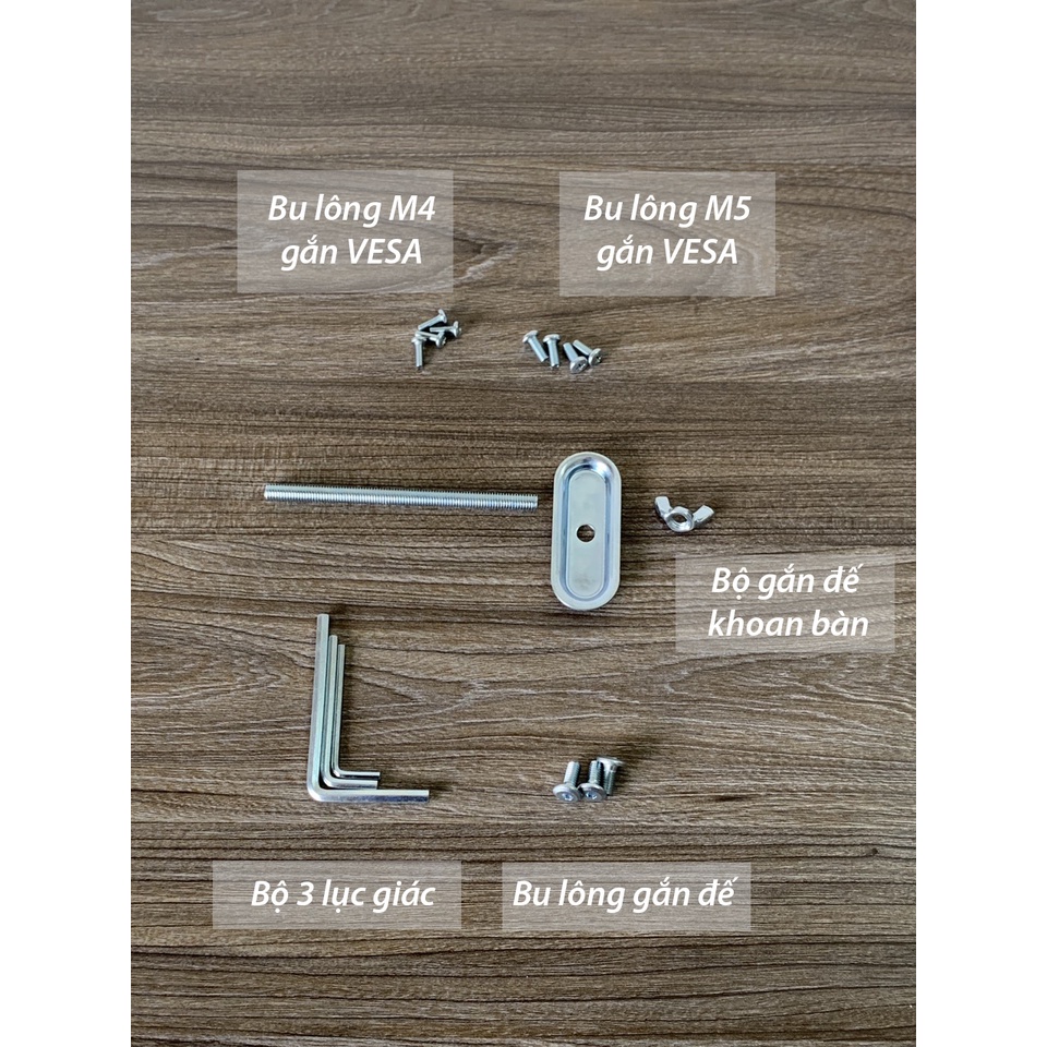 GIÁ TREO MÀN HÌNH MÁY TÍNH NB F80 (17-30inch) Monitor Arm