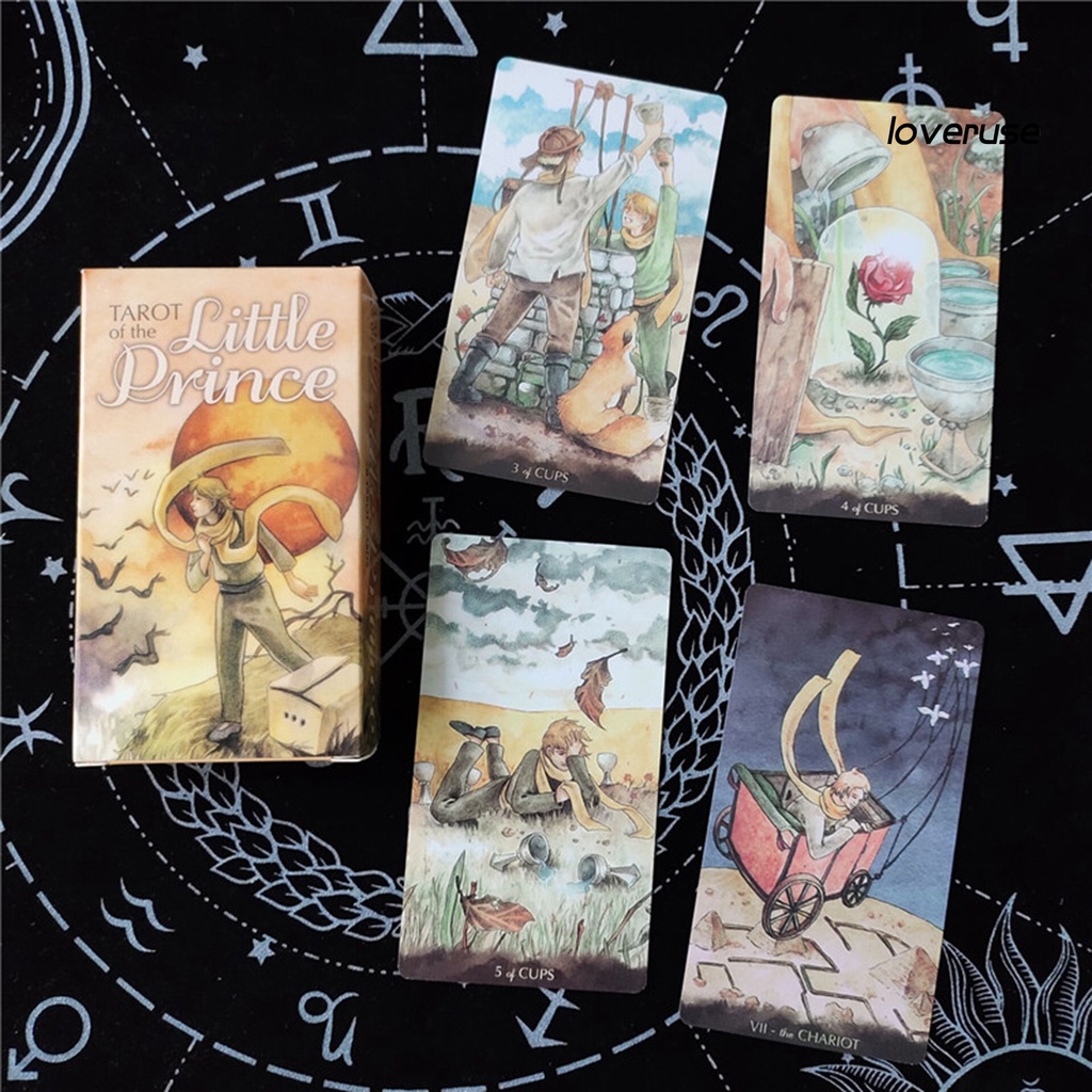 Bộ 78 Thẻ Bài Tarot Tinh Tế Phiên Bản Tiếng Anh Siêu Nhẹ Cho Predict / Yzwj /
