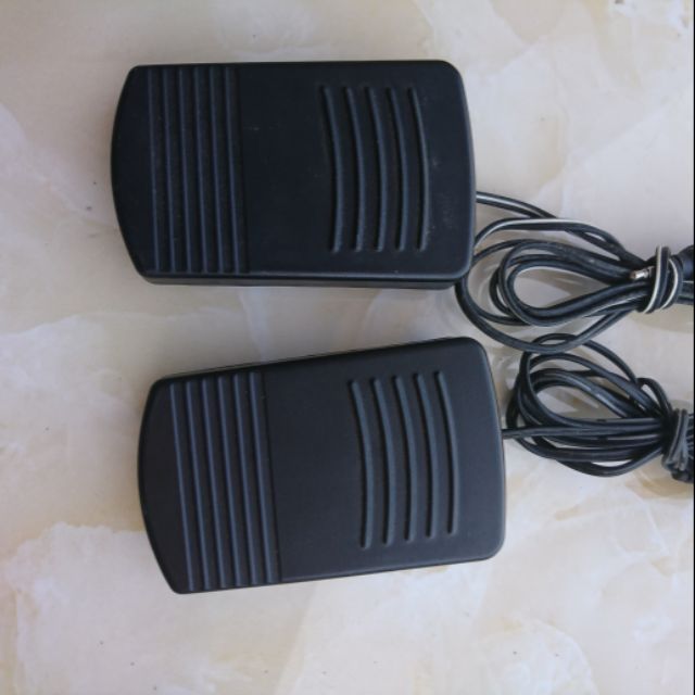 Công tắc đạp chân dùng chế máy hàn cell pin.